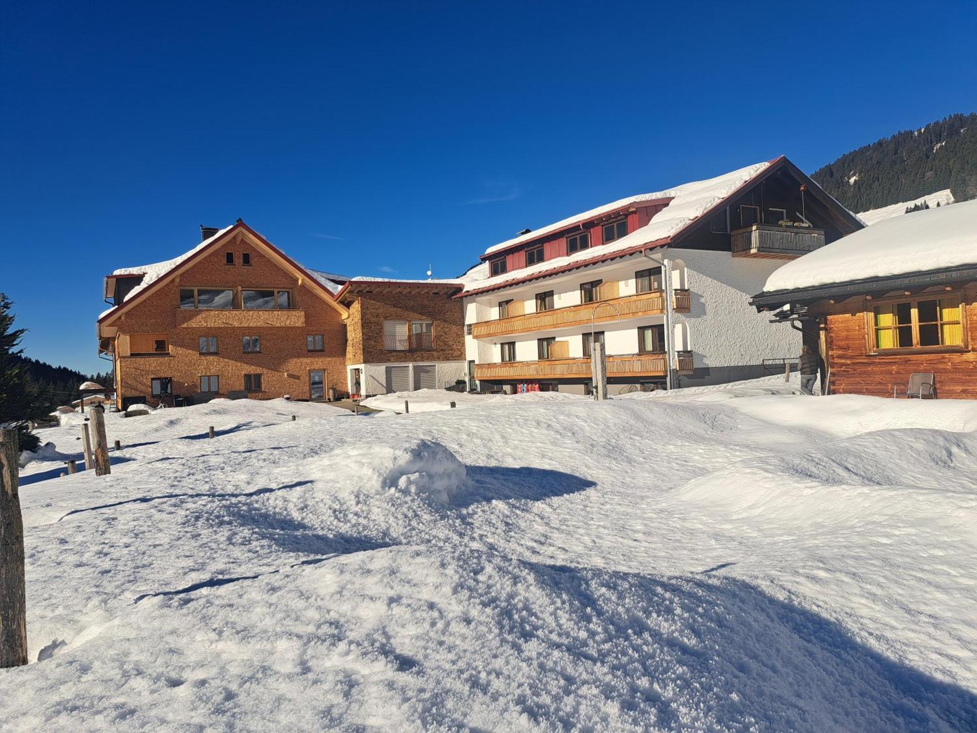 Hotel Almhof Lässer Balderschwang Exterior foto